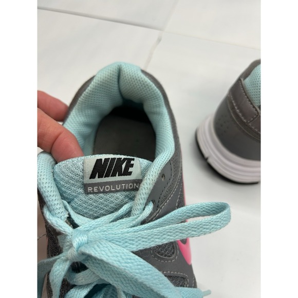 Nike Revolution Womens 7.5 Gray Grey Running Shoes‎ - Picture 12 of 13